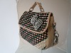 Camouflag braided convinient multifuctional women handbags