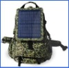 Camouflage Color Solar Backpack