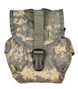 Camouflage canteen pouch
