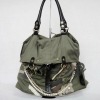 Camouflage color ladies shoulder bag