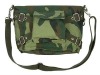 Camouflage military messenger bag