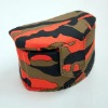 Camouflage pattern canvas GRAPHISH camera bag Red