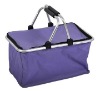 Camping foldable cooler picnic basket/bags