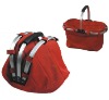 Camping hot popular and superior quality foldable picnic cooler basket