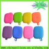 Candy color silicone card purse