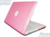 Candy pink Crystal hard case for Macbook white 13