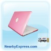 Candy pink Crystal hard case for Macbook white 13