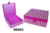 Canvas Gift Box; Cosmetic Box; Jewelry Box; Cardboard box