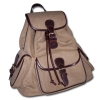 Canvas & Leather Backpack