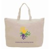 Canvas Zippered Tote