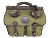Canvas and Top Quality Genuine Hunting Bag