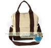 Canvas backpack shoulder bag hand bag