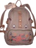 Canvas backpack,sports backpack