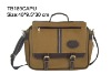 Canvas briefcase