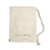 Canvas cotton drawstring bag