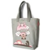 Canvas fashion bag tote bag leisure bag