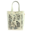 Canvas fashion bag tote bag leisure bag eco friendly orangic cotton beach shopping handle bag