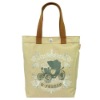 Canvas fashion bag tote bag leisure bag eco friendly orangic cotton shopping handle bag