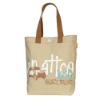 Canvas fashion bag tote bag leisure bag eco friendly orangic cotton shopping handle bag