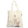 Canvas fashion beach bag eco friendly shopping tote handbag