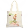 Canvas fashion handbag eco friendly shopping tote beach bag