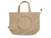 Canvas foldable shopping bag