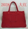 Canvas handbag fashion brand for lady