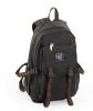 Canvas leather  Shoulder backpack