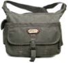 Canvas messenger bag