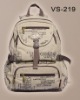 Canvas school backpack