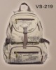 Canvas school backpack