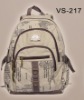 Canvas school backpack