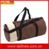 Canvas sports duffel bag