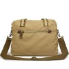 Canvas travel shoulder bag