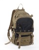 Canvas trekking backpack