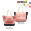 Canvase colorful handle bag