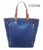 Capacious and fashion simple design single shoulder bag for lady