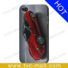 Car Embossing Hard Cover Case for iPhone 4
