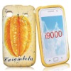 Carambola Pattern Fruit TPU Case for Samsung i9000 Galaxy S
