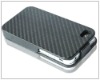 Carbon Fiber Flip Leather mobile phone Case for iPhone 4 4s