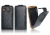 Carbon Fiber Snap-on Flip Leather Case Cover For Samsung Galaxy S i9000