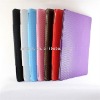 Carbon Pattern Leather Cover For iPad 2 Leather Case