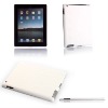 Carbon fiber leather hard case for  iPad2