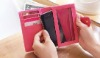 Card Holder Flip Leather Case Cover Pouch For iPhone 4 4S 4G