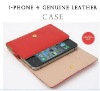 Card wallet case skin Case Genuine leather purse cover  for iPhone 4S 3G 2GS