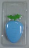 Carrot Shape Silicone Key Case, Coin Purse