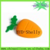 Carrot Shape best selling silicone purse for keys