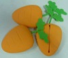 Carrot Silicone Key Case, Coin Purse