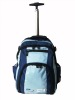 Carry-On Single Pole Rolling Trolley Laptop Backpack Trolley Backpack