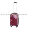Carry-on case---2011 glossy  PC trolley luggage case,20'',Cubic - Ultra Lightweight Spinner,4-360 degree spinner wheel system